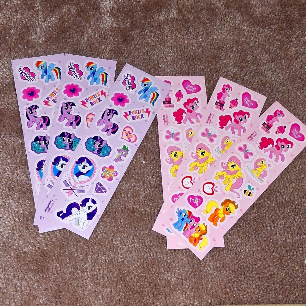 My little pony 2013 stickers